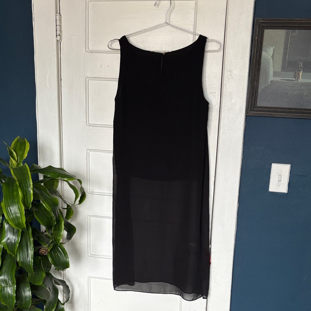 Le Chateau Sheer Flowy Long Top